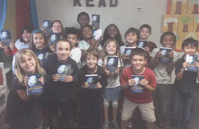Mrs. Davis and 3rd Grade Students at Liberty Christian School