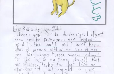 Caeli, Burnside Elementary School, Red Wing Lions Club