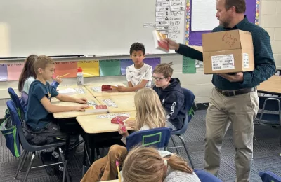 rotary-club-ludington-dictionary-donation