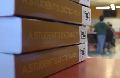 The Dictionary Project: Dexter third graders gifted books from Valley Grange which began its “Words for Thirds” program in 2004