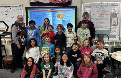 Celebrating Curiosity: The Pagosa Springs Rotarians Shares the Gift of Words in Pagosa Springs Elementary
