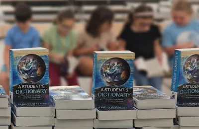 A New Chapter Begins: Frontier Elementary Students Receive Dictionaries