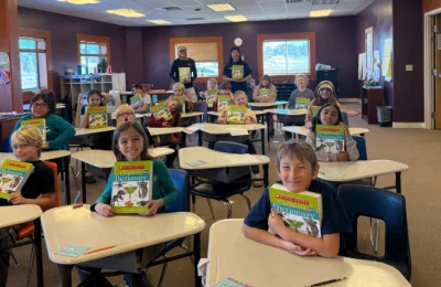 Rotary Club Brings Dictionaries and Discovery to Pagosa Peak Students