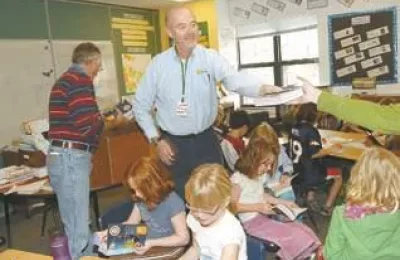 Rotary dishes out dictionaries to third graders