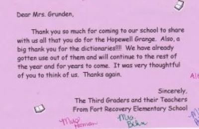 The Hopewell Grange noodle project