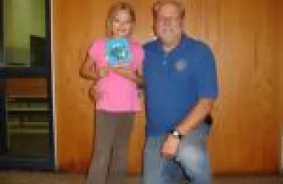 Blairstown Rotary Club distributes dictionaries to the third-grade students in Blairstown, Knowlton, Frelinghuysen, and Hope