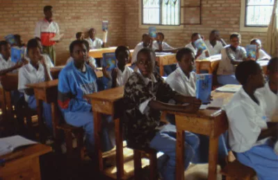 Blairstown Rotary Club donates dictionaries to a school in Rwanda